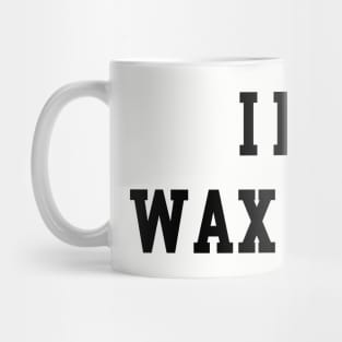 I Rip Wax Packs - Black Lettering Mug